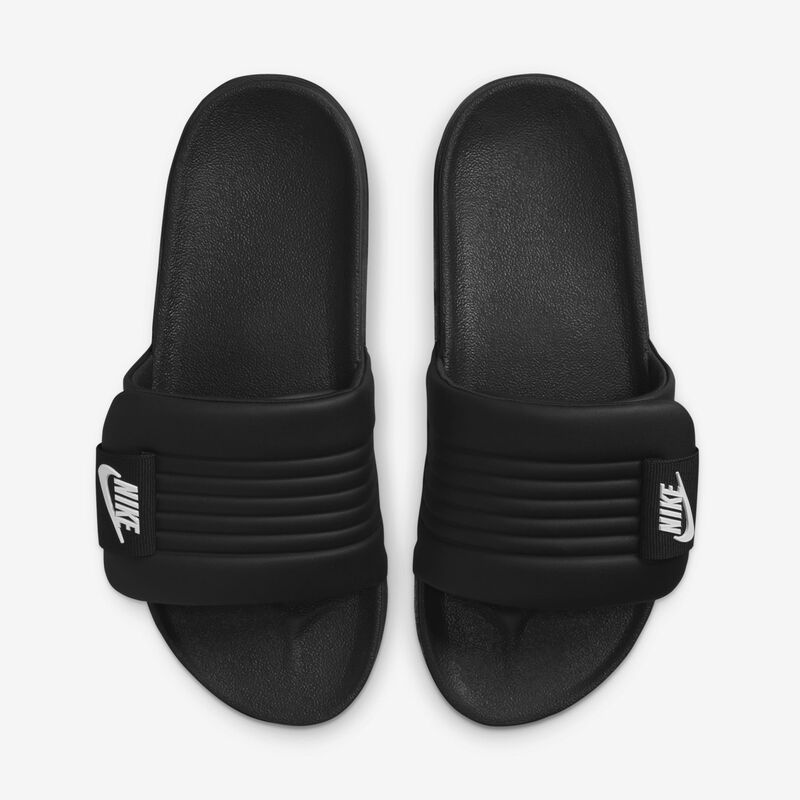 Nike Offcourt Adjust, Negro/Negro/Blanco, hi-res