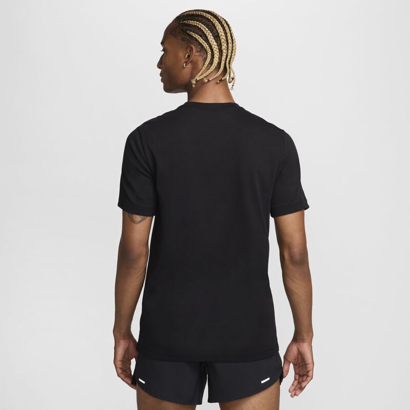 Nike Polera Manga Corta, NEGRO, hi-res