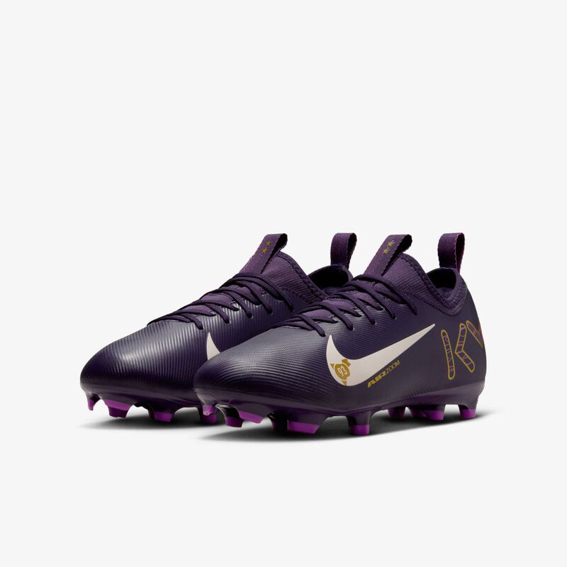 Nike Jr. Mercurial Vapor 16 Academy "Kylian Mbappé", Morado Grandioso/Marfil Pálido, hi-res