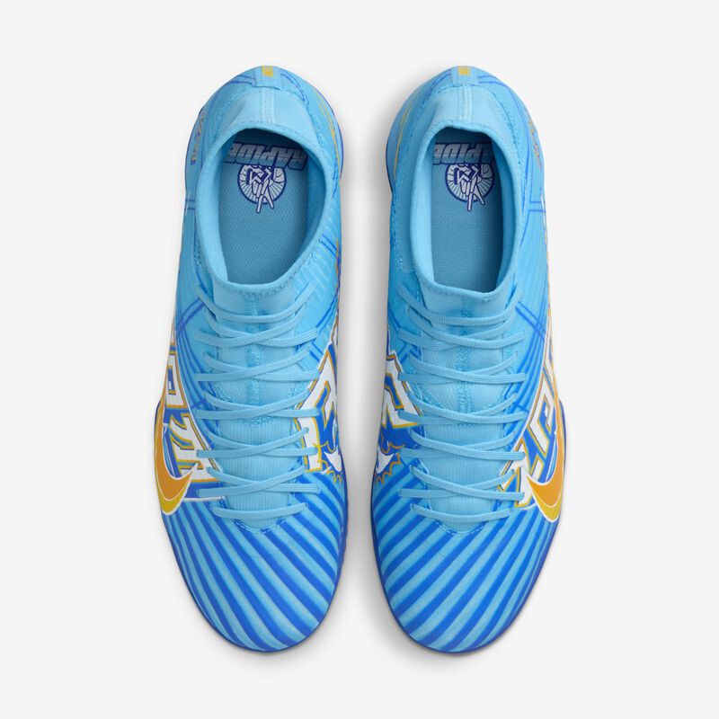 Nike Mercurial Superfly 9 Academy "Kylian Mbappé", Azul báltico/Blanco, hi-res