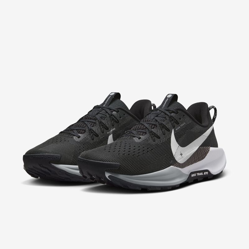 Nike Pegasus Trail 5, Negro/Antracita/Gris lobo/Blanco, hi-res