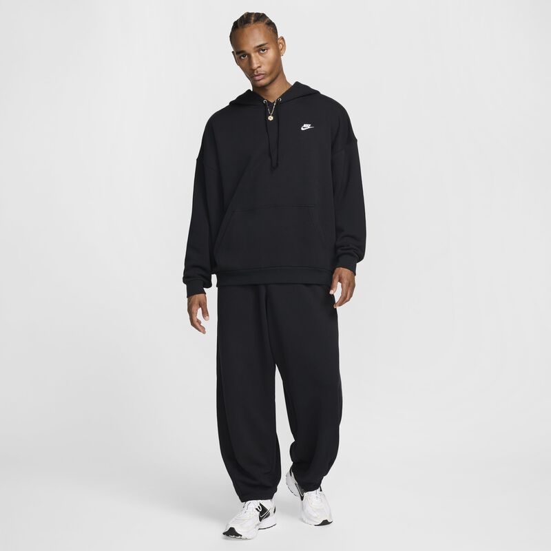 Nike Club Fleece, Negro/Negro/Blanco, hi-res