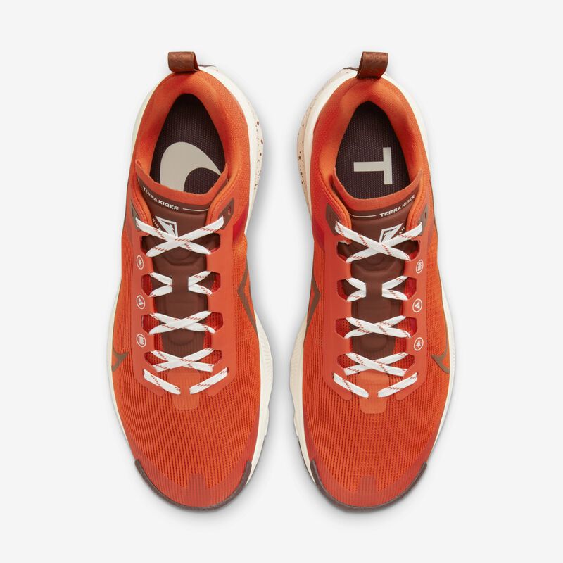 Nike React Terra Kiger 9, Rojo Picante/Vela/Earth/Pony oscuro, hi-res