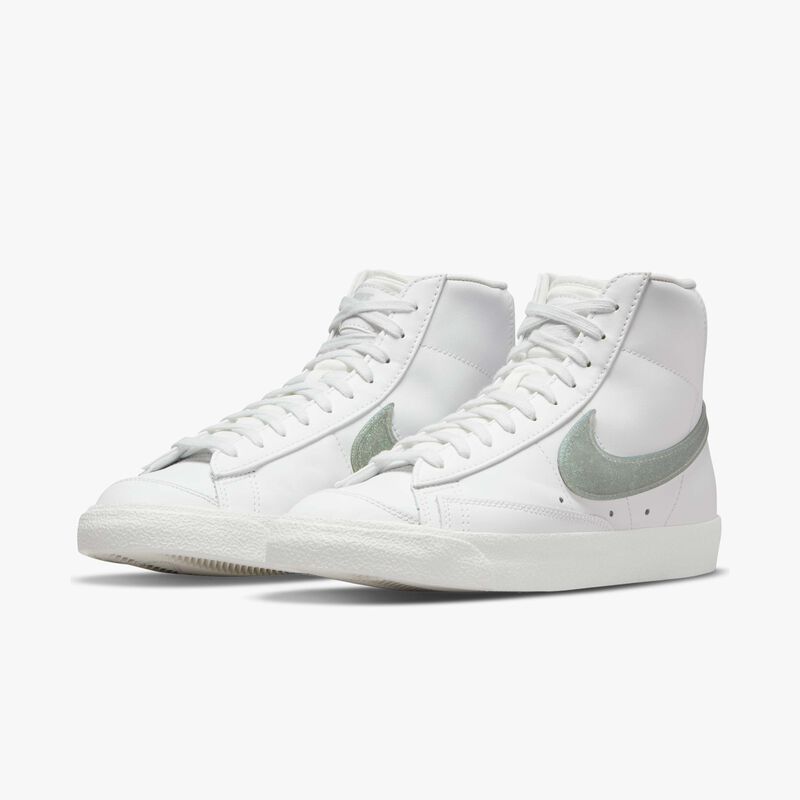 Nike Blazer Mid 77 Glitter Swoosh, BLANCO, hi-res