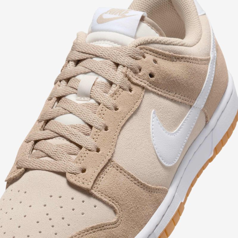 Nike Dunk Low Retro SE, Marfil Pálido/Marrón Verdoso Claro/Marrón Claro Goma/Blanco, hi-res