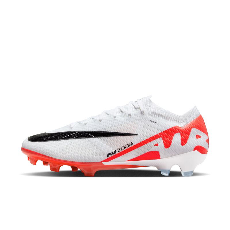 Nike Zoom Mercurial Vapor 15 Elite FG, Carmesí brillante/Negro/Blanco, hi-res