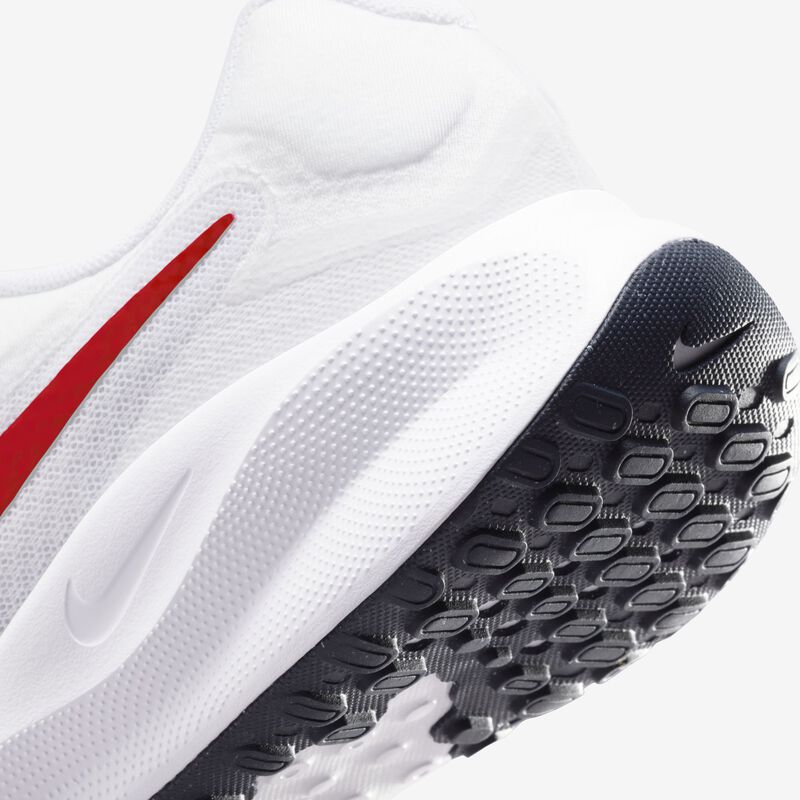 Nike Revolution 7, Blanco/Azul marino medianoche/Rojo universitario, hi-res