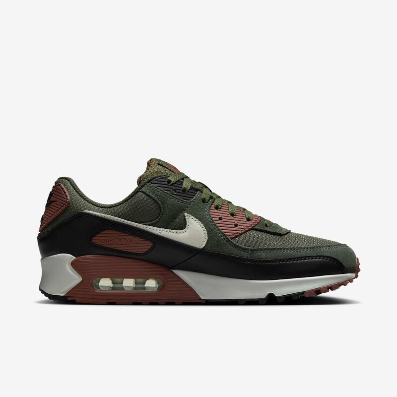 Nike Air Max 90, Cargo Khaki/Sepia Rojo Plata Claro, hi-res