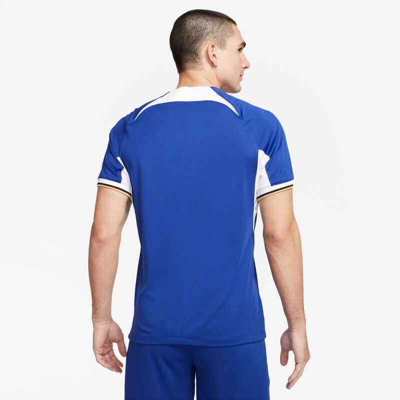 Chelsea FC local 2023/24 Stadium, Rush Blue/Blanco/Club Oro, hi-res