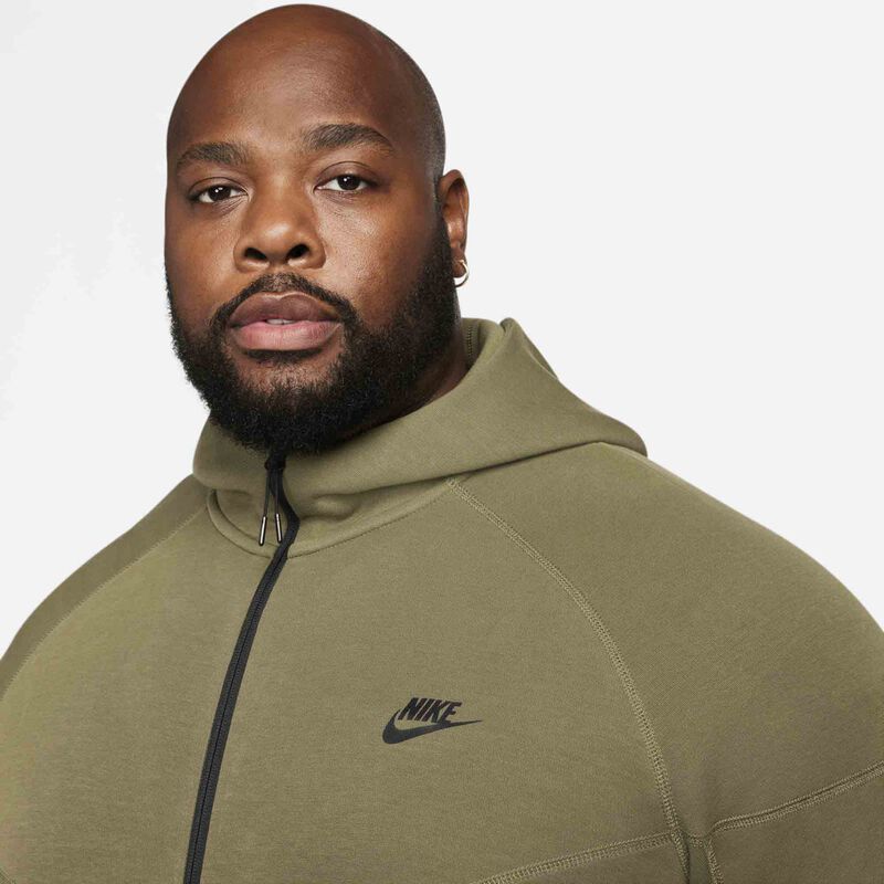 Nike Sportswear Tech Fleece Windrunner, Oliva medio/Negro, hi-res