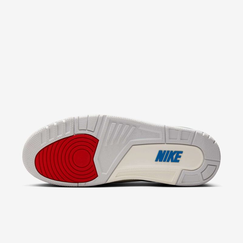 Air Jordan 3 Retro, Negro/Gris neutro/Azul militar/Chile Rojo, hi-res
