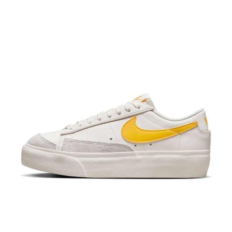 Nike Blazer Low Platform, Vela/Marfil Pálido/Azufre Vivo, hi-res