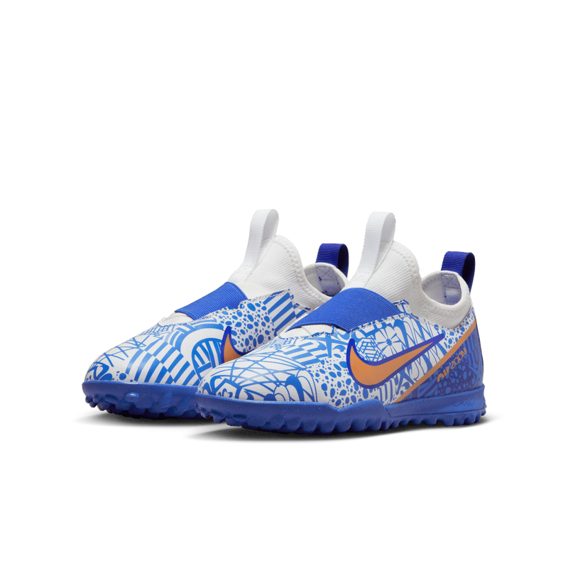 Nike Jr. Zoom Mercurial Vapor 15 Academy CR7 TF, BLANCO, hi-res