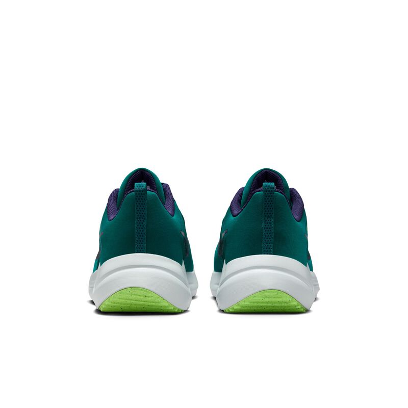 Nike Downshifter 12, Verde azulado geoda/Tinta violeta/Explosión lima/Negro, hi-res