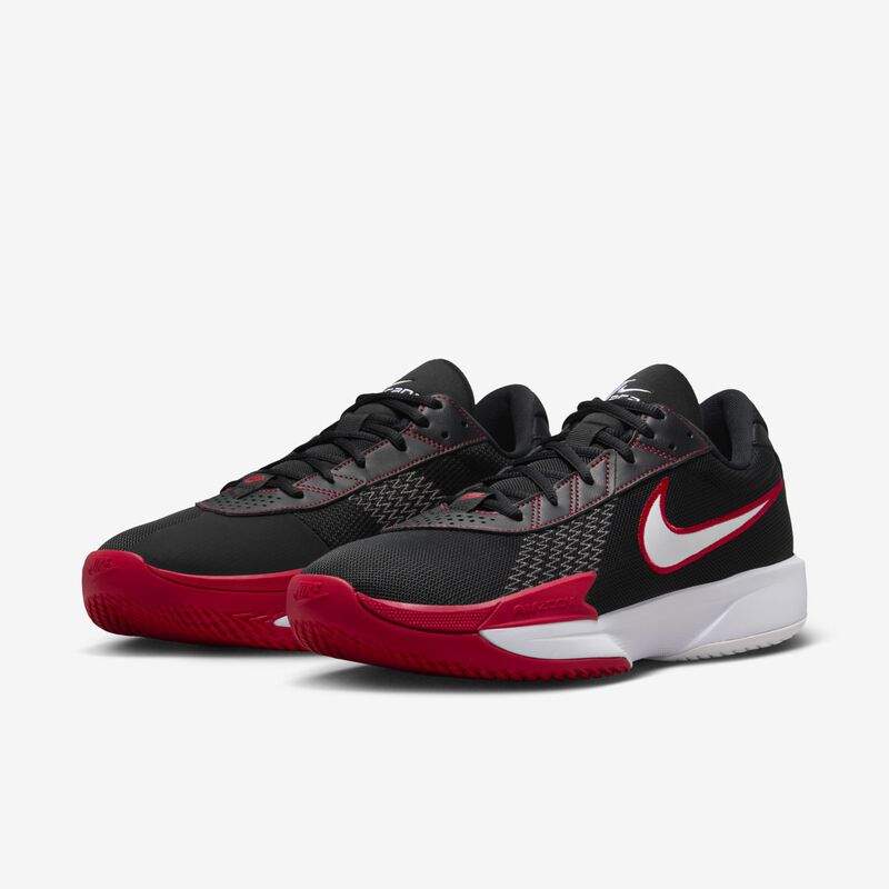 Nike GT Cut Academy, Negro/Blanco-Rojo Universitario-Gris Hierro, hi-res