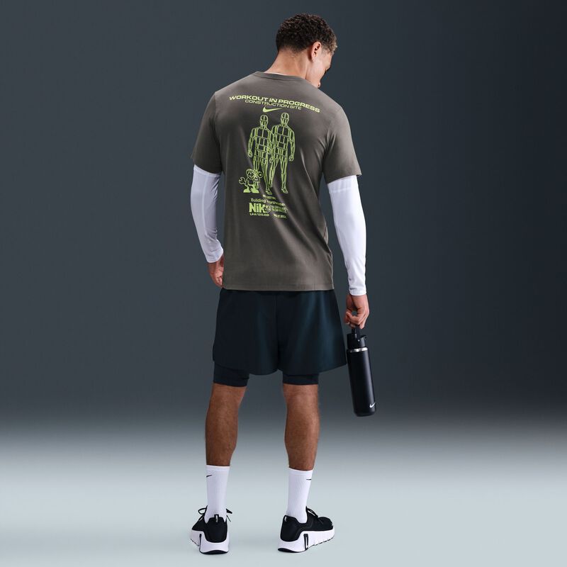 Polo Nike Sportswear, Marr&oacute;n, hi-res