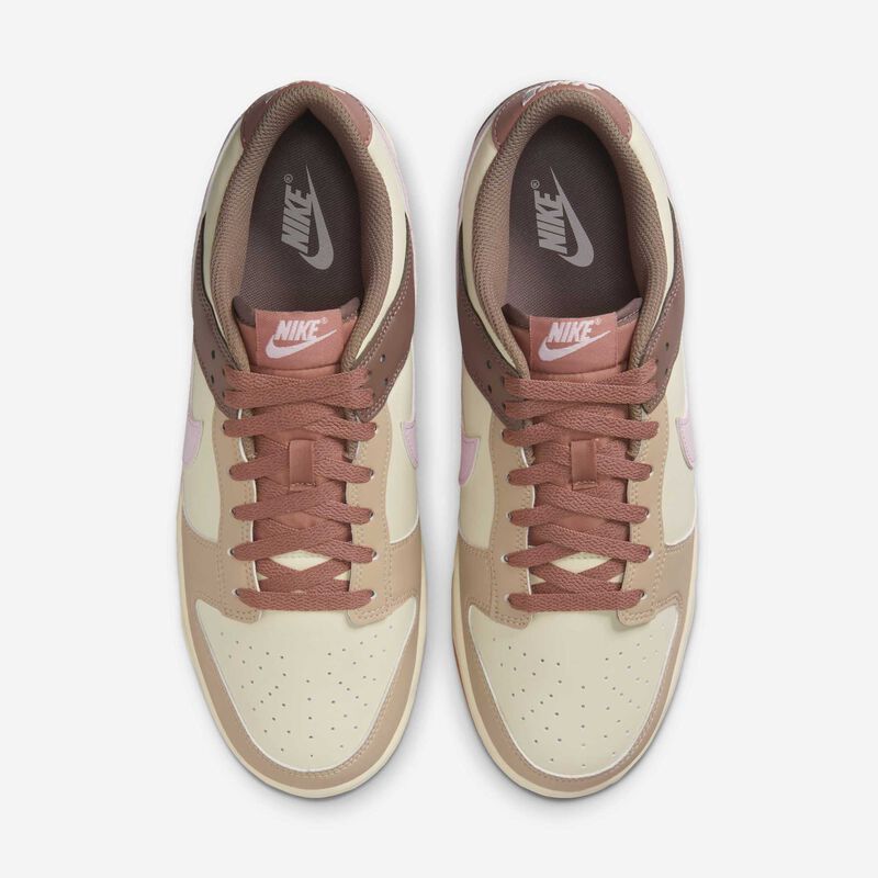 Nike Dunk Low Retro, Caqui Desierto/Leche De Coco/Marrón Visón/Espuma Rosa, hi-res