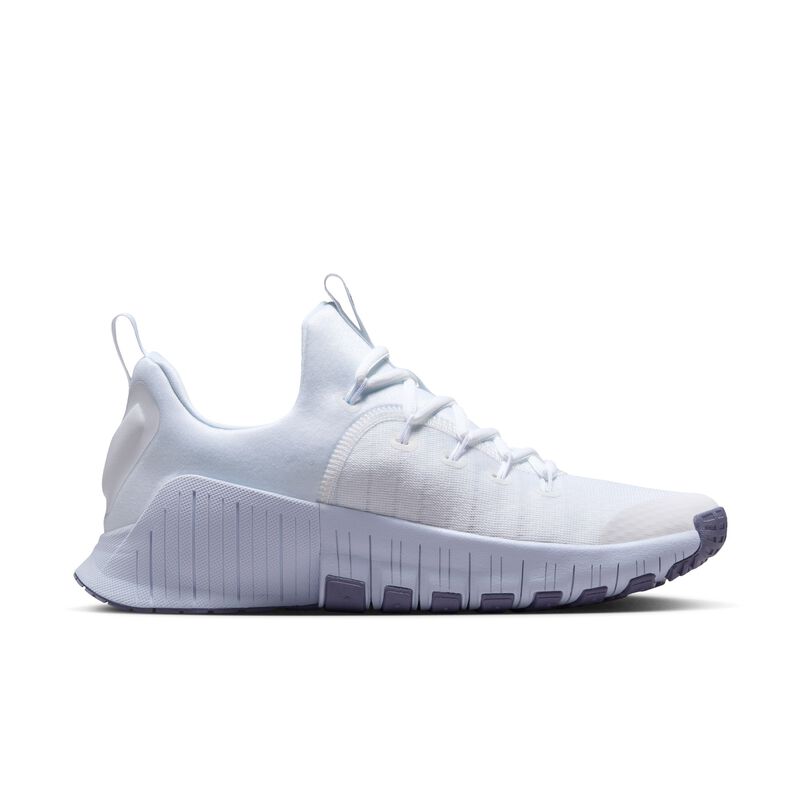 Nike Free Metcon 6, Blanco/Azul medio/Plata metalizado, hi-res
