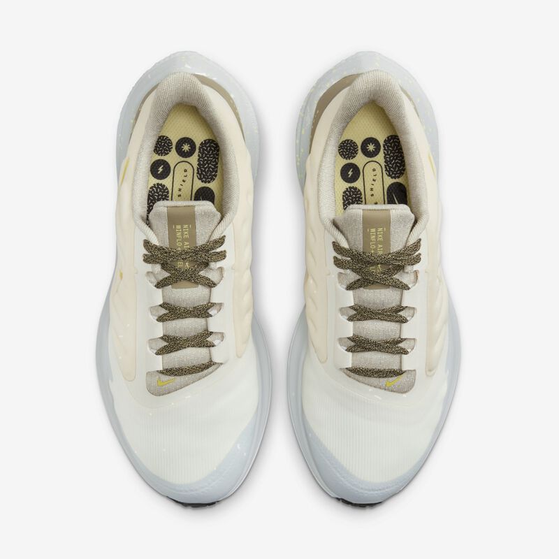 Nike Air Winflo 9 Shield, Marfil pálido/Oliva neutro/Mar de cristal/Alto voltaje, hi-res