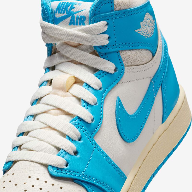 Air Jordan 1 High OG, Azul Celeste Oscuro/Vela/Azul Celeste Oscuro, hi-res