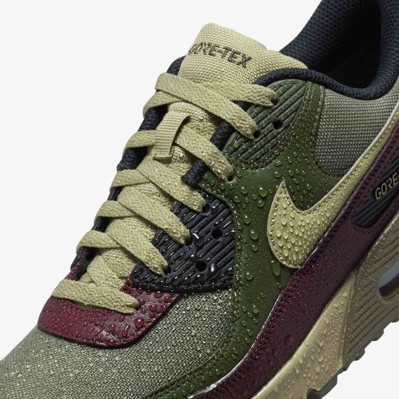 Nike Air Max 90 GORETEX, Oliva Medio/Cargo Khaki/Borgoña Crush/Oliva Neutro, hi-res
