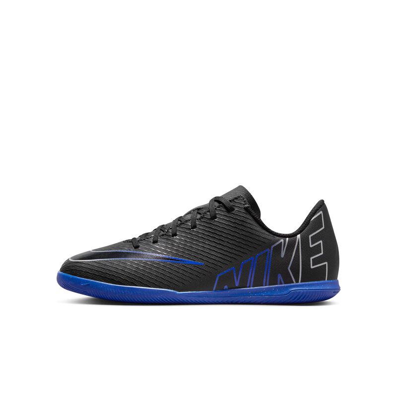 Nike Jr. Mercurial Vapor 15 Club, Negro/Hiperreal/Cromo, hi-res