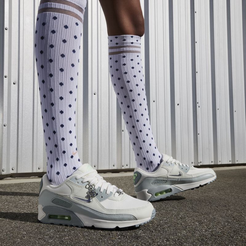 Nike Air Max 90 SE, Vela/Plata metalizado-Vidrio marino, hi-res