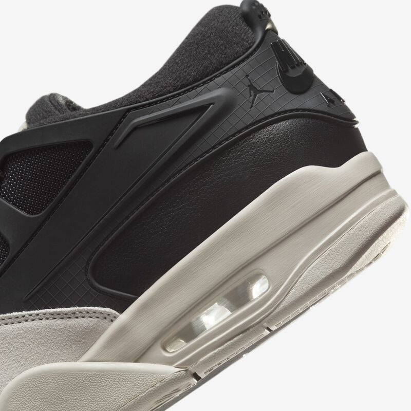 Air Jordan 4 RM, Negro/Gris Oscuro/Hueso Claro, hi-res