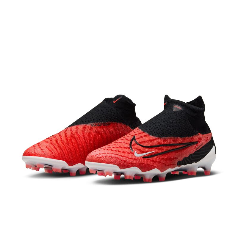 Nike Gripknit Phantom GX Elite Dynamic Fit FG, Carmesí brillante/Blanco/Rojo universitario/Negro, hi-res