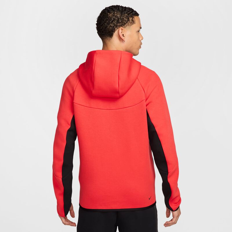 Nike Tech, Carmesí Claro/Negro/Negro, hi-res