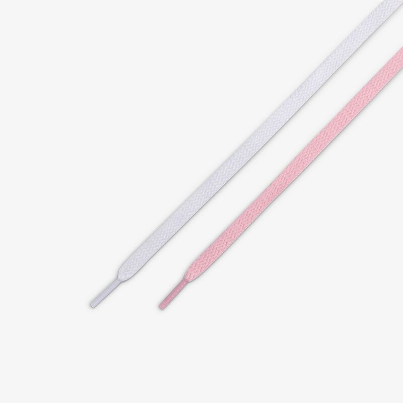 Nike Dunk Low, Blanco/Blanco/Blanco/Rosa suave medio, hi-res