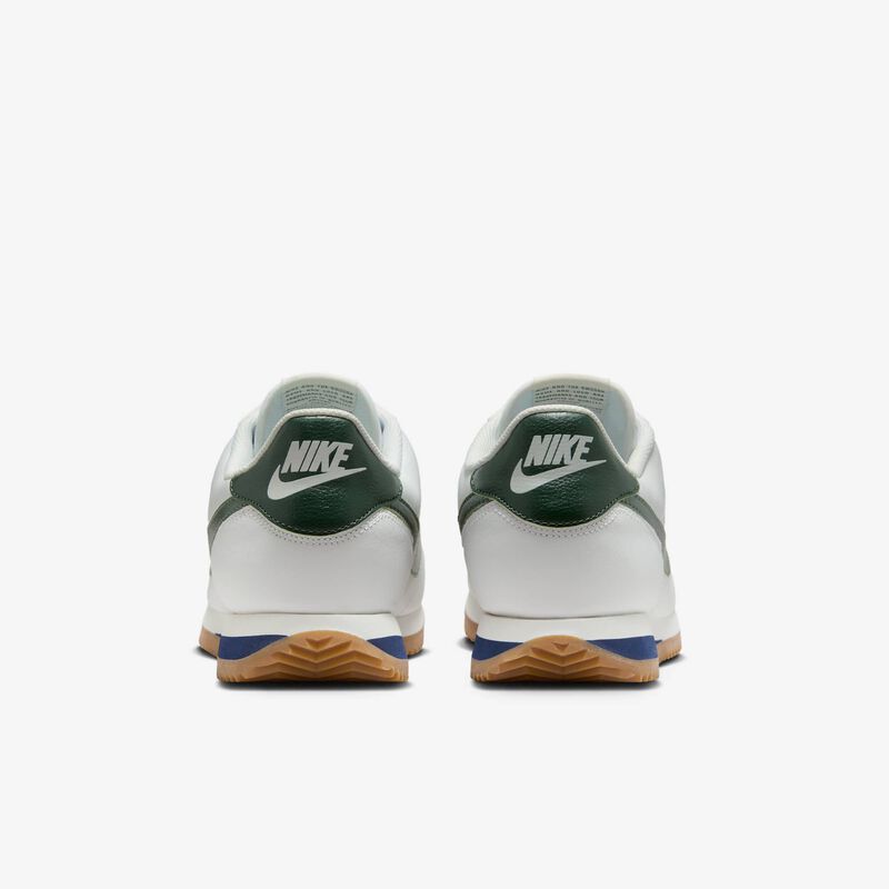 Nike Cortez, Blanco Cumbre/Azul Marino Medianoche/Plata Metalizado/Abeto, hi-res