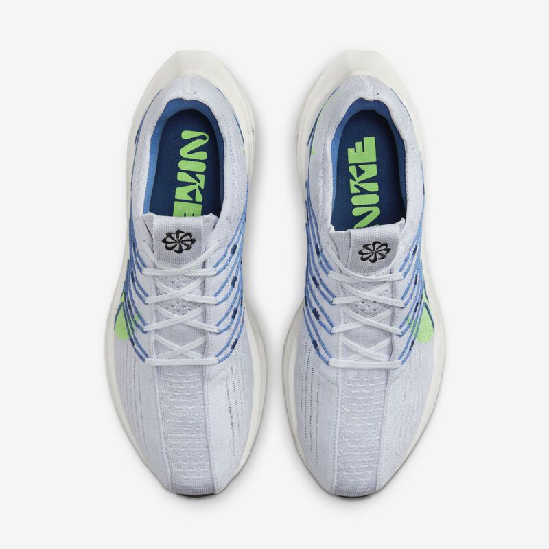 Nike Pegasus Turbo, Gris Fútbol/Azul Estrella/Corte Azul/Golpe Verde, hi-res