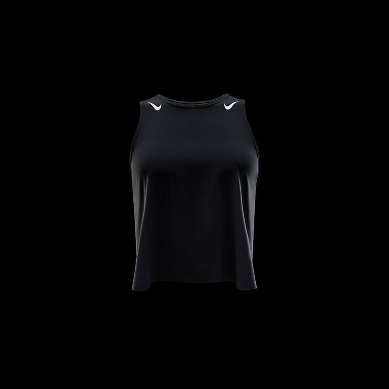 Polo Nike AeroSwift, Negro, hi-res