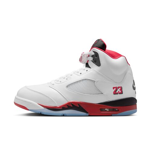 Air Jordan 5 Fire Red "Black Tongue"