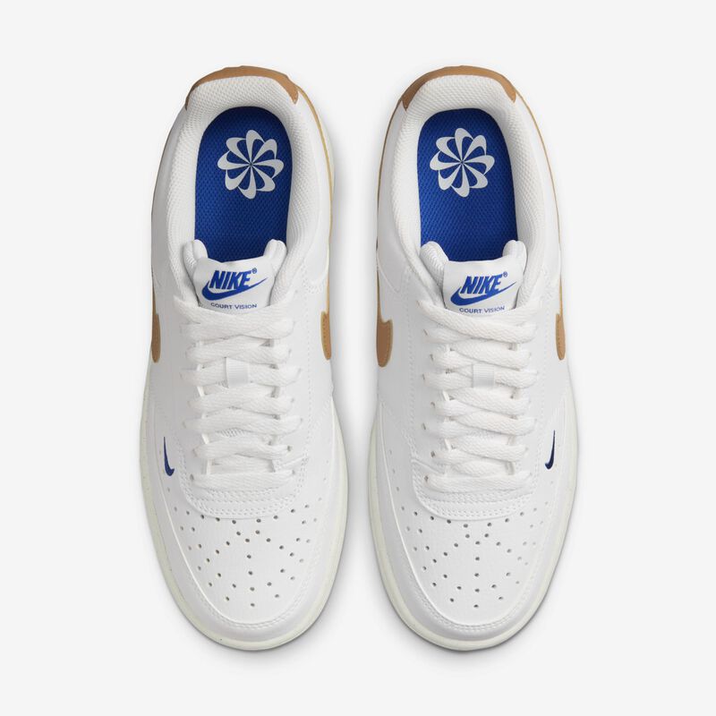 Nike Court Vision Low Next Nature, Blanco/Royal Juego/Vela/Lino, hi-res