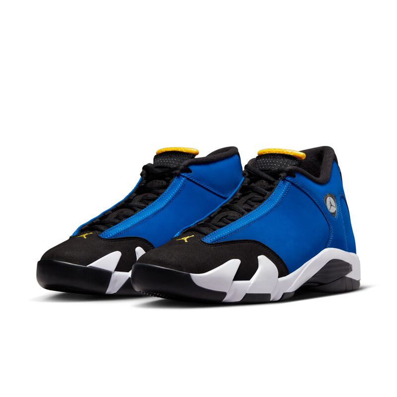 Air Jordan 14 Retro, Varsity Royal/Varsity Maize/Blanco/Negro, hi-res