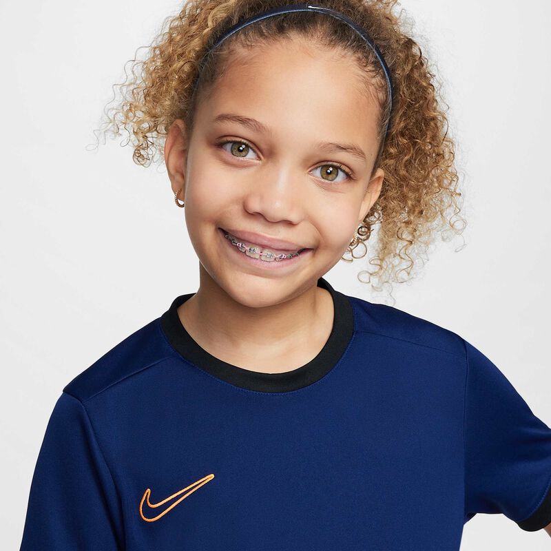 Nike Academy, Azul Vacío/Negro/Naranja Pulso/Naranja Pulso, hi-res