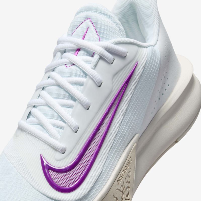 Nike Precision 7, Blanco/Marrón madera de oregano claro/Phantom/Morado intenso, hi-res