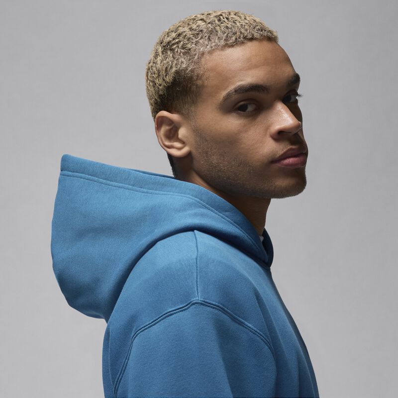 Jordan Brooklyn Fleece, Azul Industrial/Blanco, hi-res