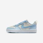 Nike Court Borough Low Recraft, Perla suave/Hortensias/Blanco/Azul celestino, hi-res