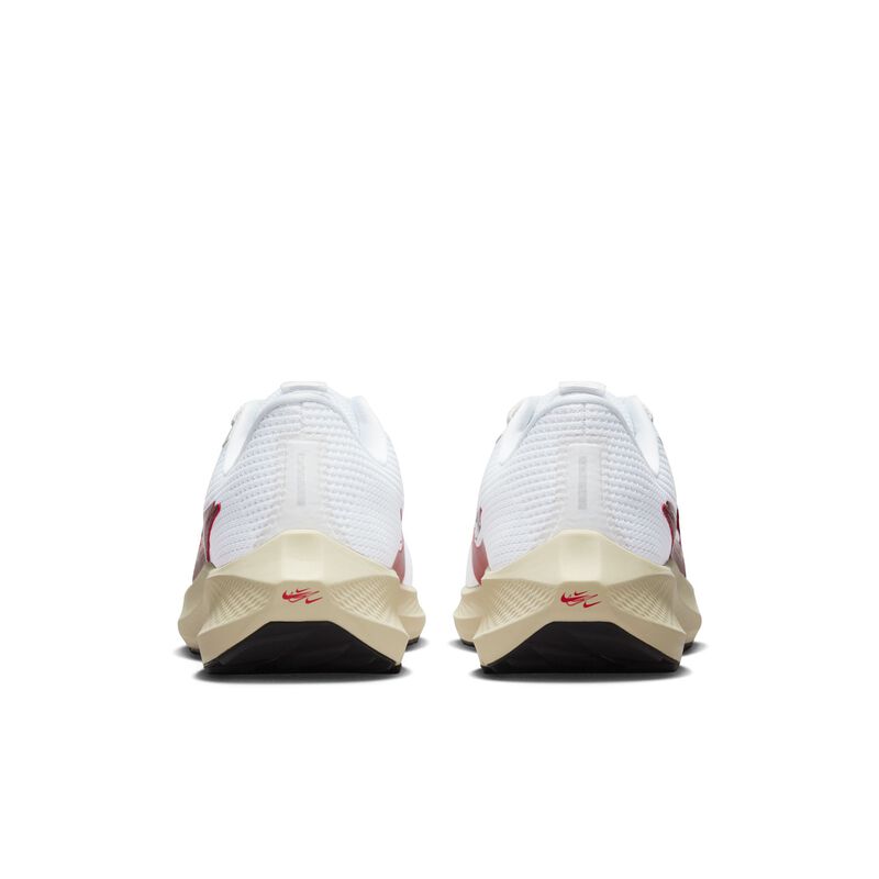 Nike Pegasus 40 Premium, Blanco/Polvo fotón/Rojo universitario/Multicolor, hi-res
