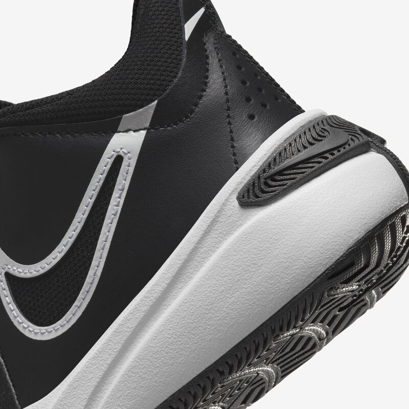 Nike Team Hustle D 11, Negro/Blanco, hi-res