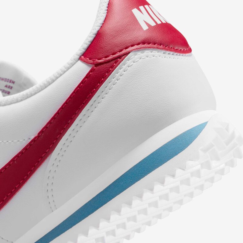 Nike Cortez Textile, Blanco/Rojo Universitario-Azul Universitario, hi-res