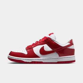 Nike Dunk Low SE, Blanco/Plata metalizado/Rojo universitario, hi-res