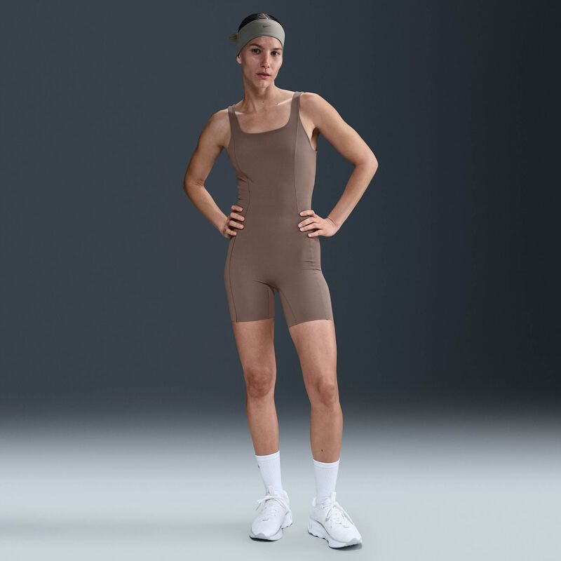 Nike Zenvy, Marrón Visón/Blanco, hi-res