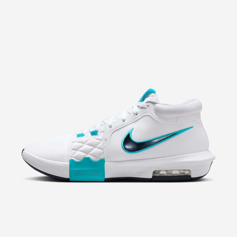 LeBron Witness VIII, Blanco/Cactus Empolvado/Obsidiana, hi-res