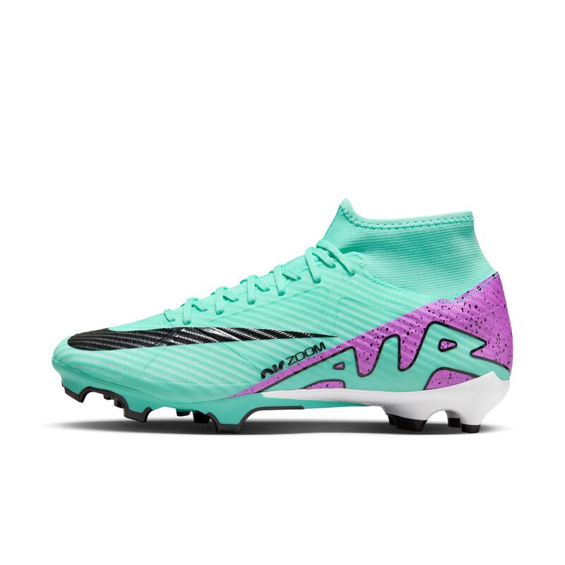 Nike Mercurial Superfly 9 Academy, Hiperturquesa/Negro/Blanco/Sueño fucsia, hi-res