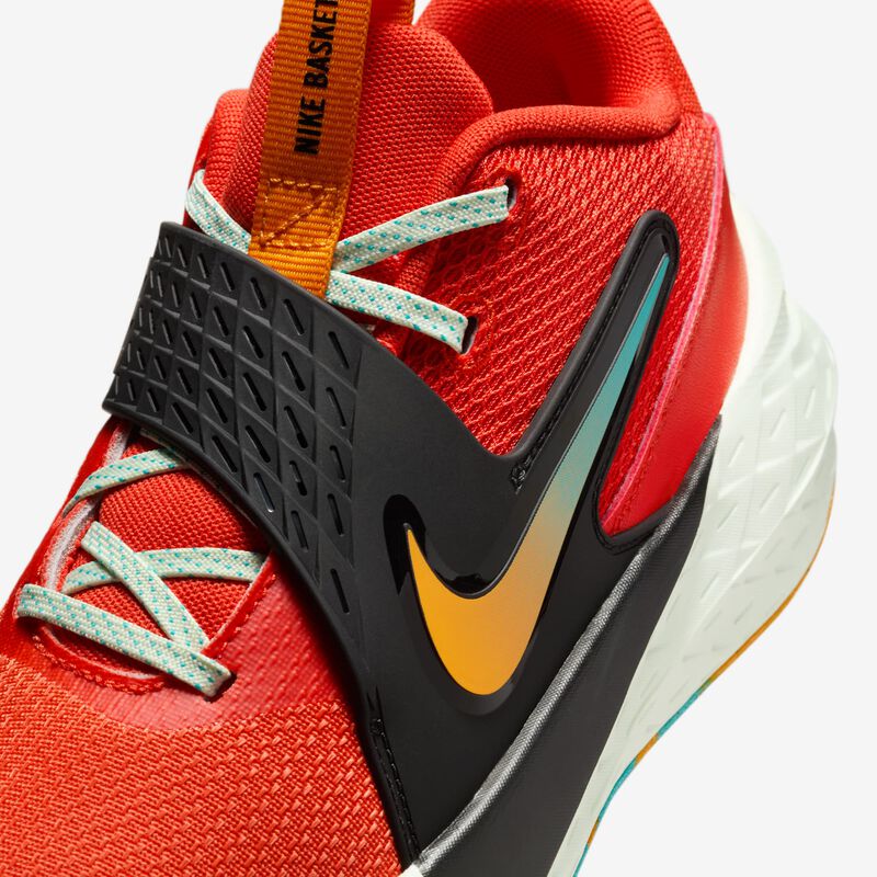Nike Team Hustle D 12, Rojo Picante/Cactus Empolvado/Tinte Volt/Piel De Naranja, hi-res