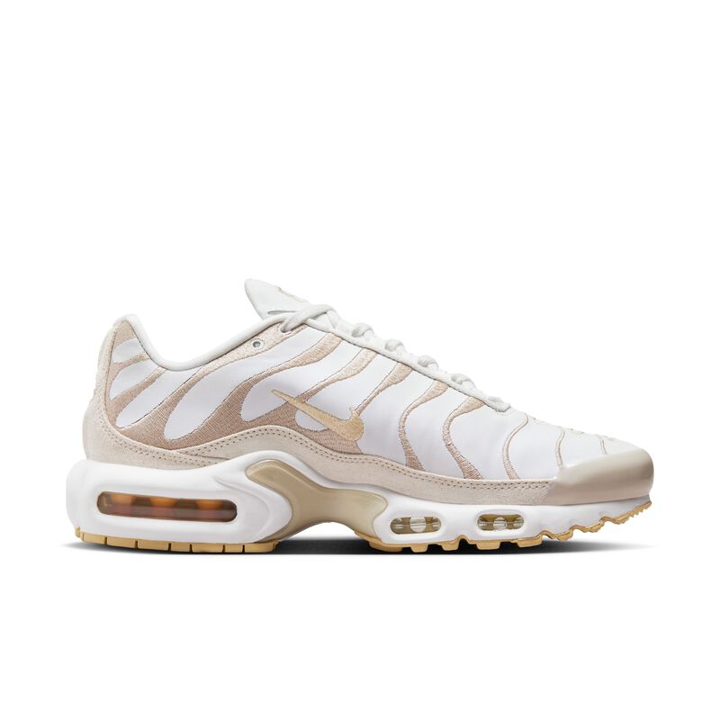 Nike Air Max Plus PRM, Blanco Cumbre/Vainilla Pálido-Verde de Arena, hi-res